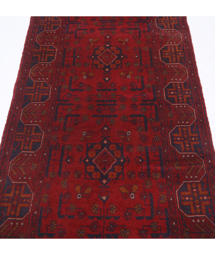 Afghan Khal Muhammadi Rug 2' 7" x 9' 3" Hand-Knotted | No. AT23565