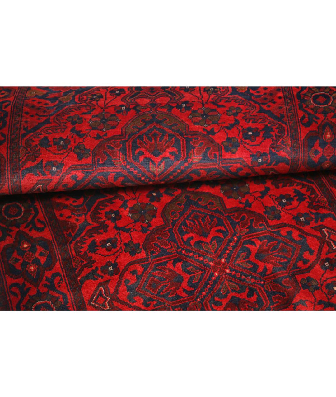Afghan Khal Muhammadi Runner Rug 2' 10" x 6' 7" Hand-Knotted | No. AT94350