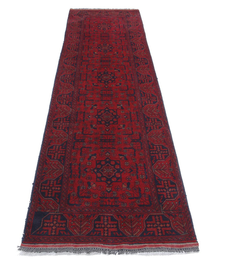 Afghan Khal Muhammadi Rug 2' 7" x 9' 5" Hand-Knotted | No. AT11723