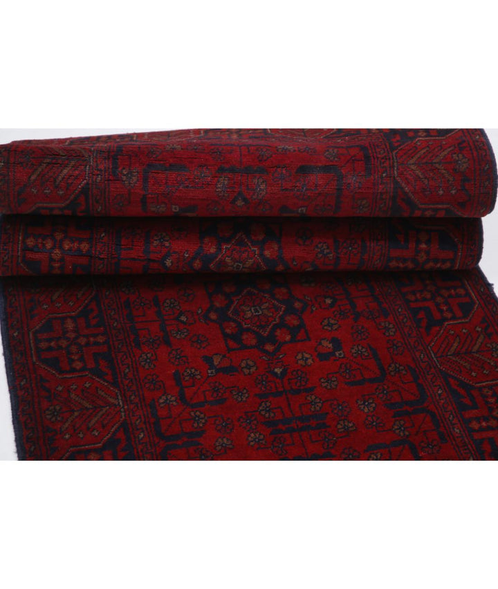 Afghan Khal Muhammadi Rug 2' 7" x 9' 5" Hand-Knotted | No. AT11723