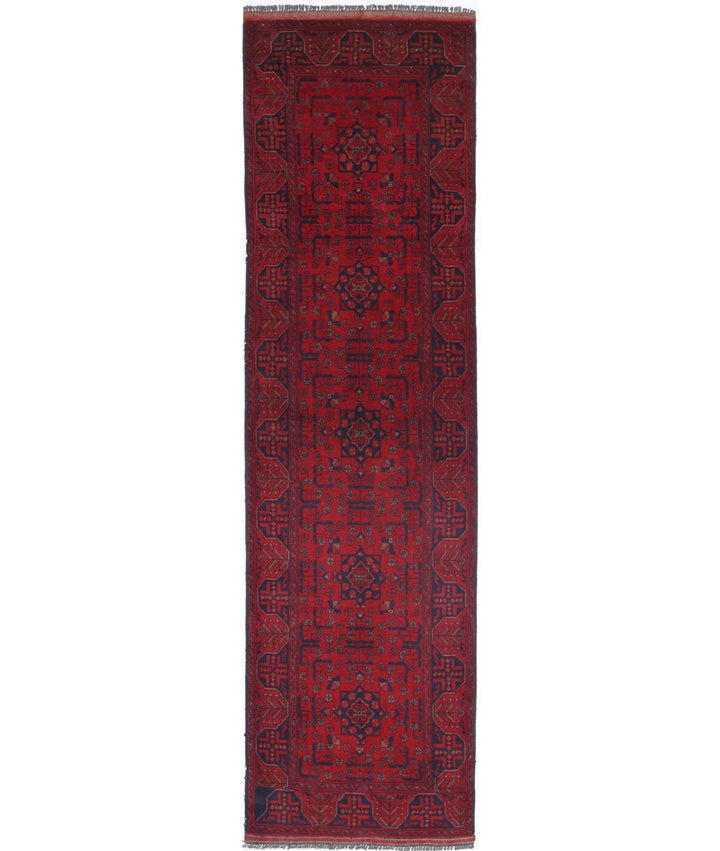 Afghan Khal Muhammadi Rug 2' 7" x 9' 5" Hand-Knotted | No. AT11723