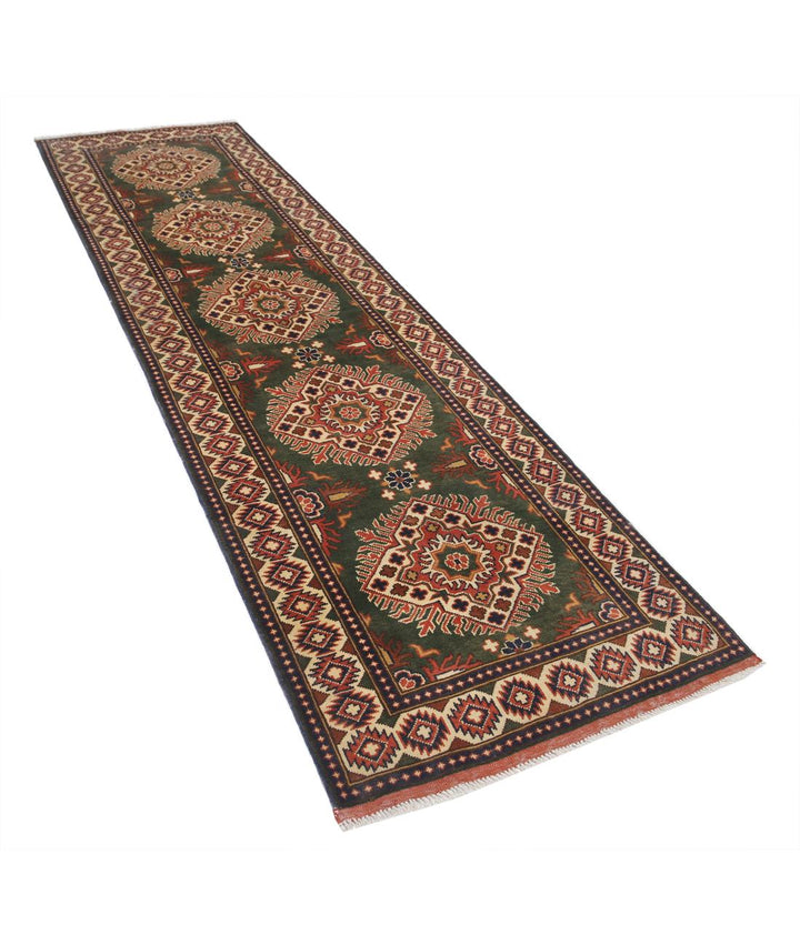 Afghan Khal Muhammadi Rug 2' 11" x 10' 2" Hand-Knotted | No. AT82721