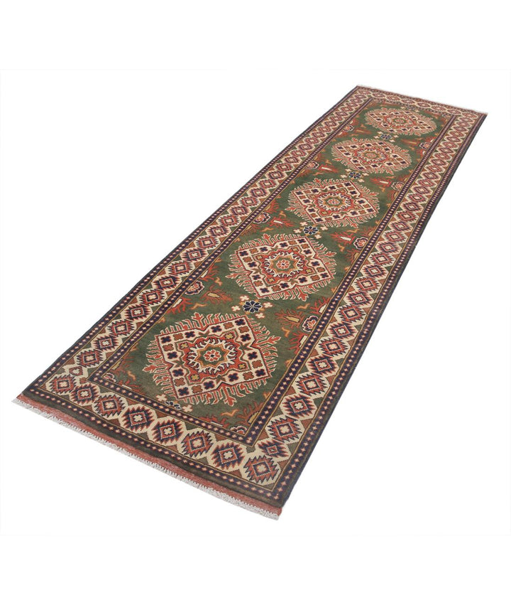 Afghan Khal Muhammadi Rug 2' 11" x 10' 2" Hand-Knotted | No. AT82721
