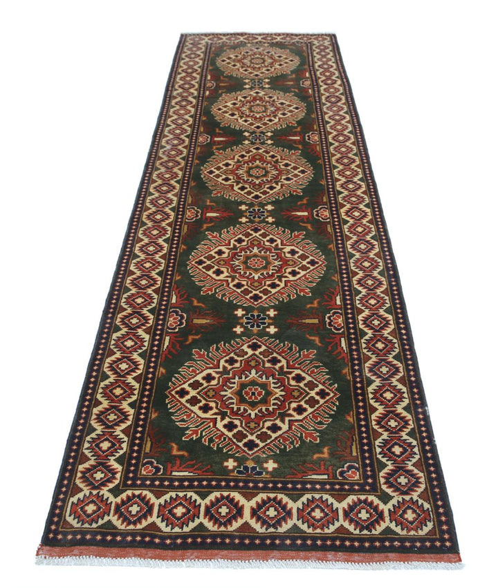 Afghan Khal Muhammadi Rug 2' 11" x 10' 2" Hand-Knotted | No. AT82721