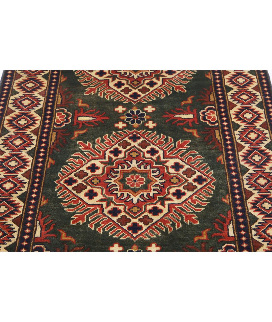 Afghan Khal Muhammadi Rug 2' 11" x 10' 2" Hand-Knotted | No. AT82721