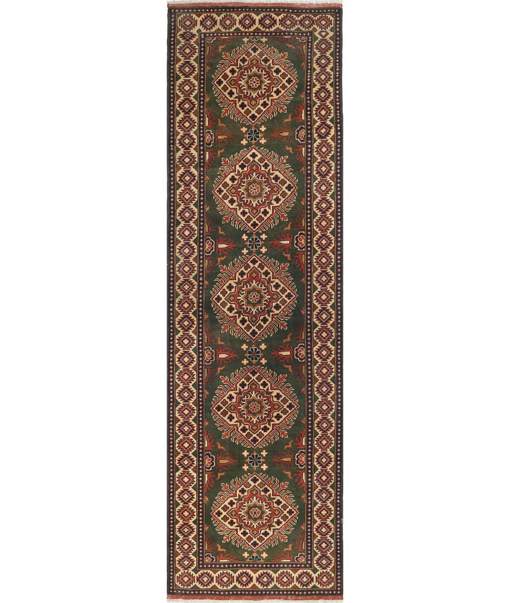 Afghan Khal Muhammadi Rug 2' 11" x 10' 2" Hand-Knotted | No. AT82721