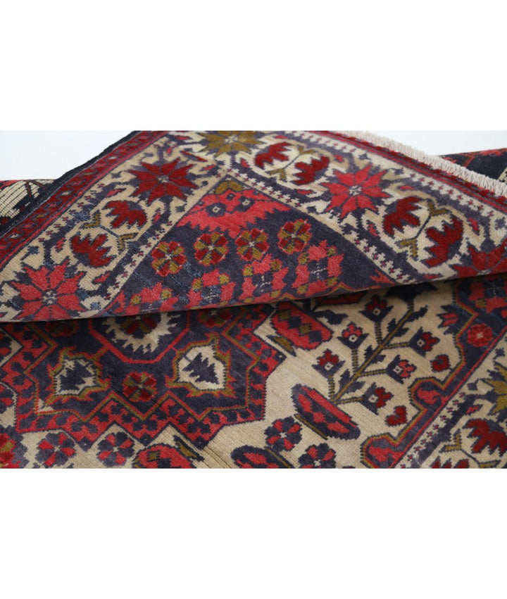 Afghan Khal Muhammadi Rug 2' 8" x 3' 10" Hand-Knotted | No. AT63963