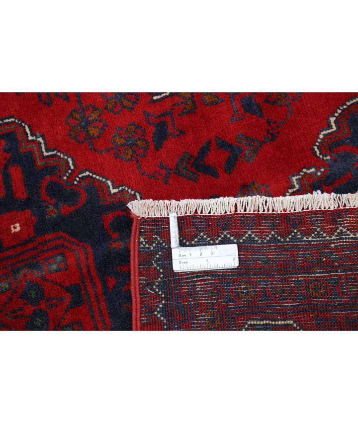 Afghan Khamyab Rug 6' 6" x 9' 10" Hand-Knotted | No. AT51885