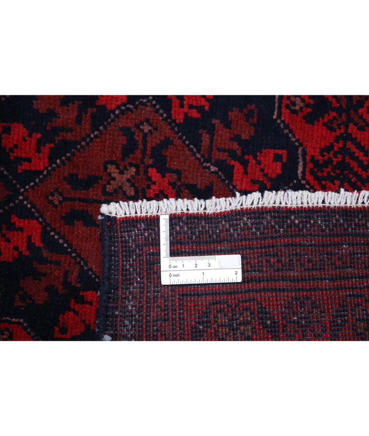 Hand Knotted Afghan Khal Muhammadi Wool Rug 8' 3" x 11' 3" - No. AT25127