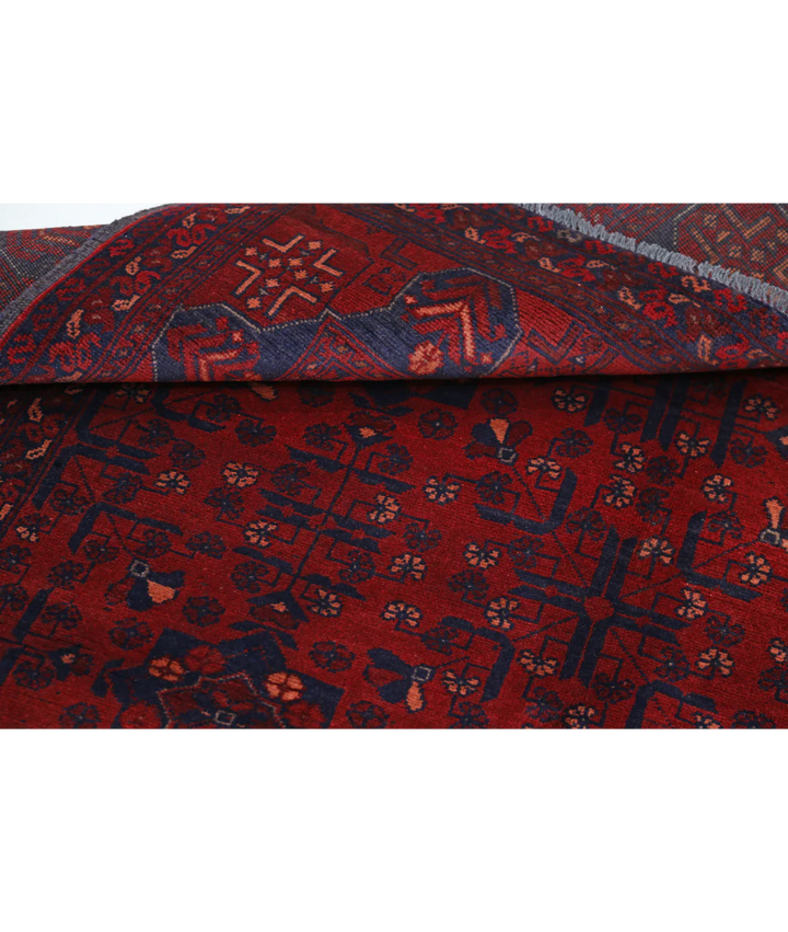 Afghan Khal Muhammadi Rug 4' 11" x 6' 4" Hand-Knotted | No. AT48743