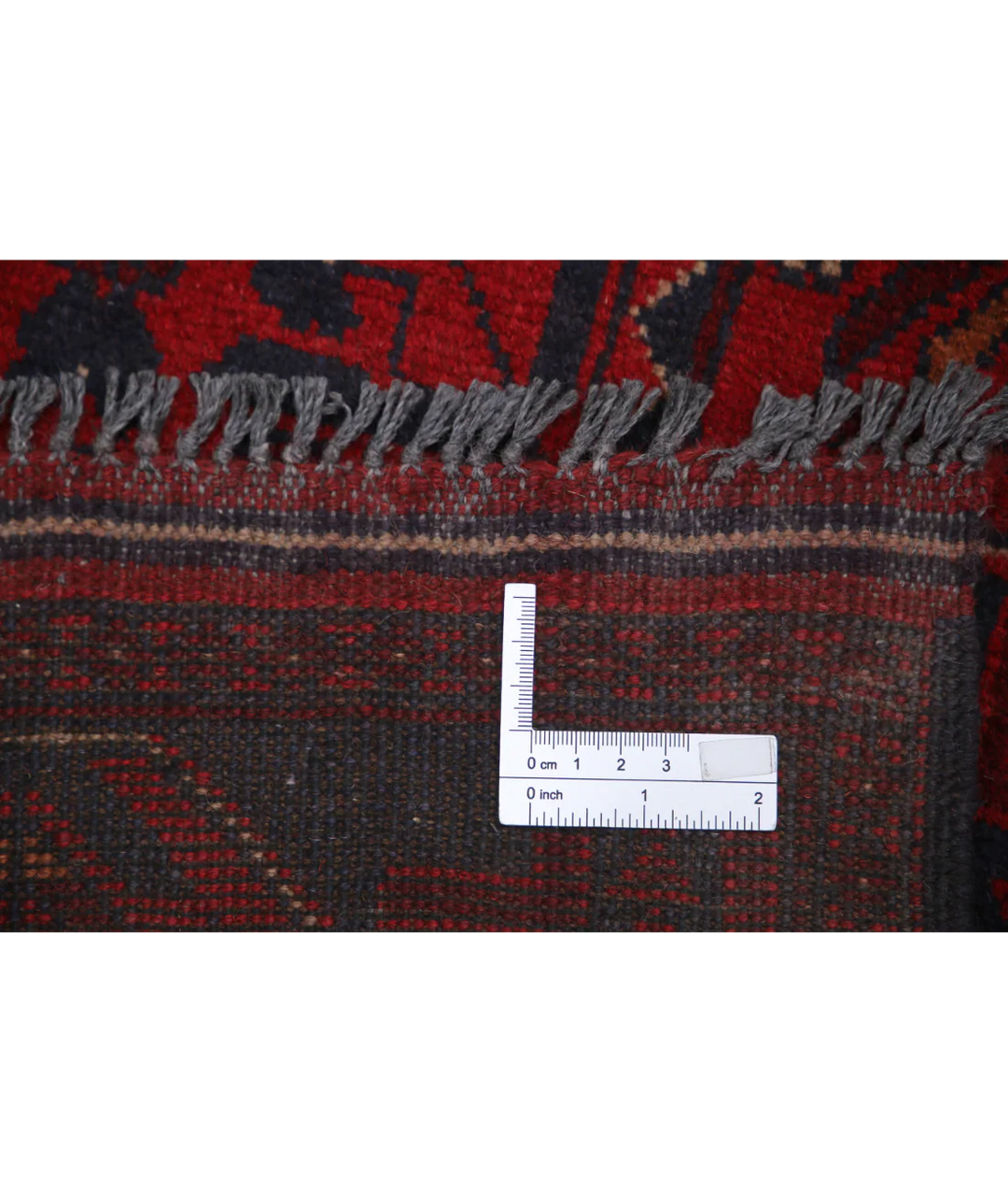 Afghan Khal Muhammadi Rug 4' 2" x 6' 5" Hand-Knotted | No. AT71611
