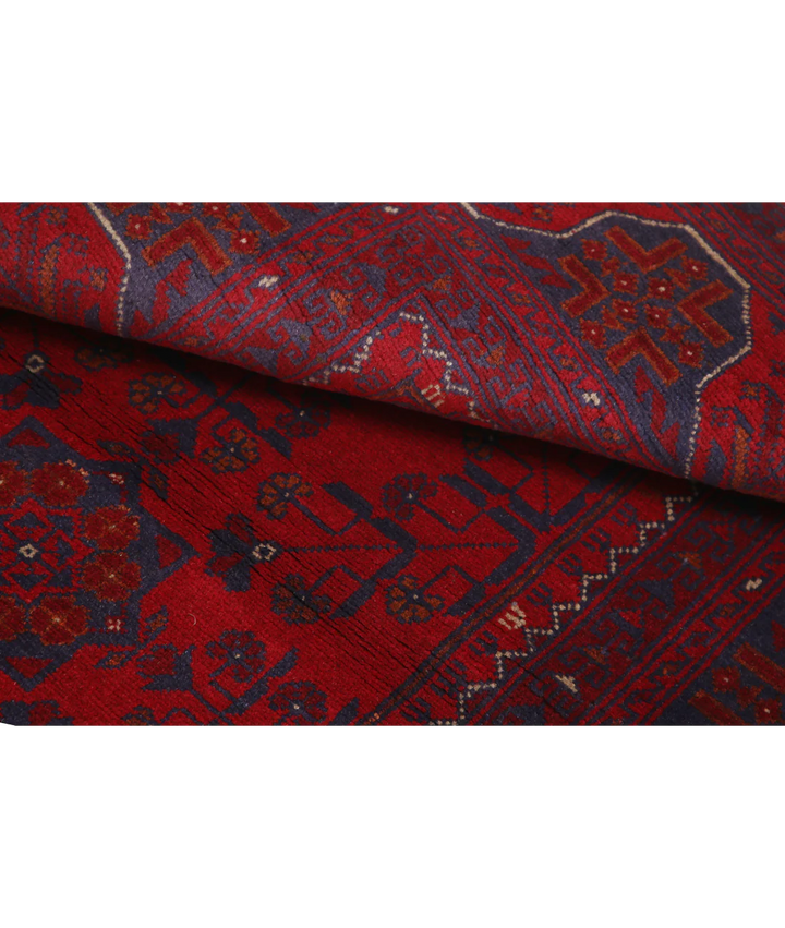 Afghan Khal Muhammadi Rug 3' 6" x 4' 10" Hand-Knotted | No. AT95066