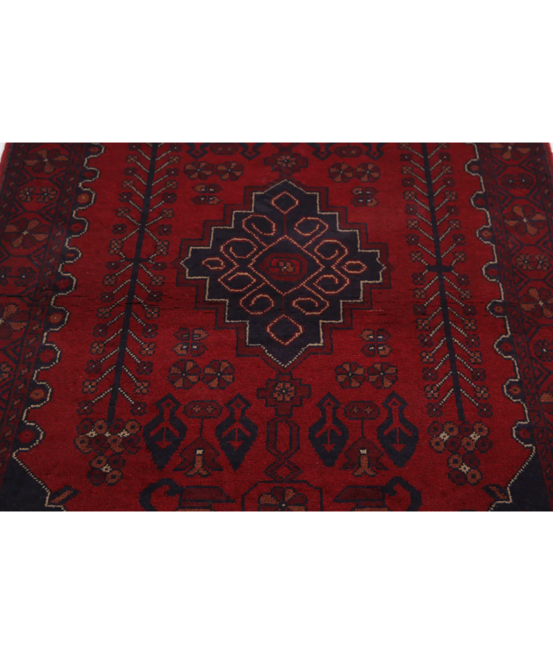 Afghan Khal Muhammadi Rug 3' 3" x 5' 0" Hand-Knotted | No. AT38866