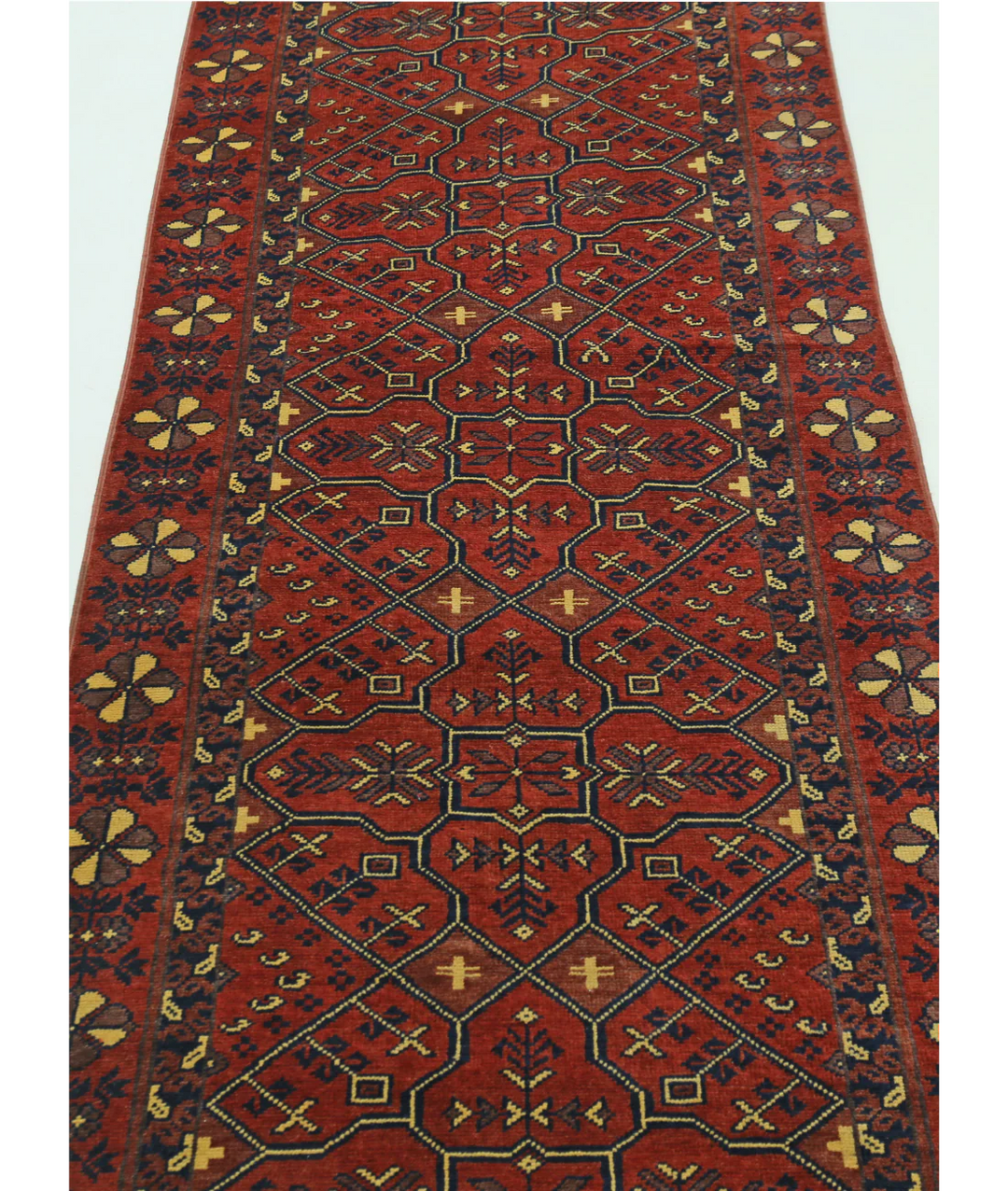 Afghan Khal Muhammadi Rug 2'7" x 47'7" Hand-Knotted | No. AT25655