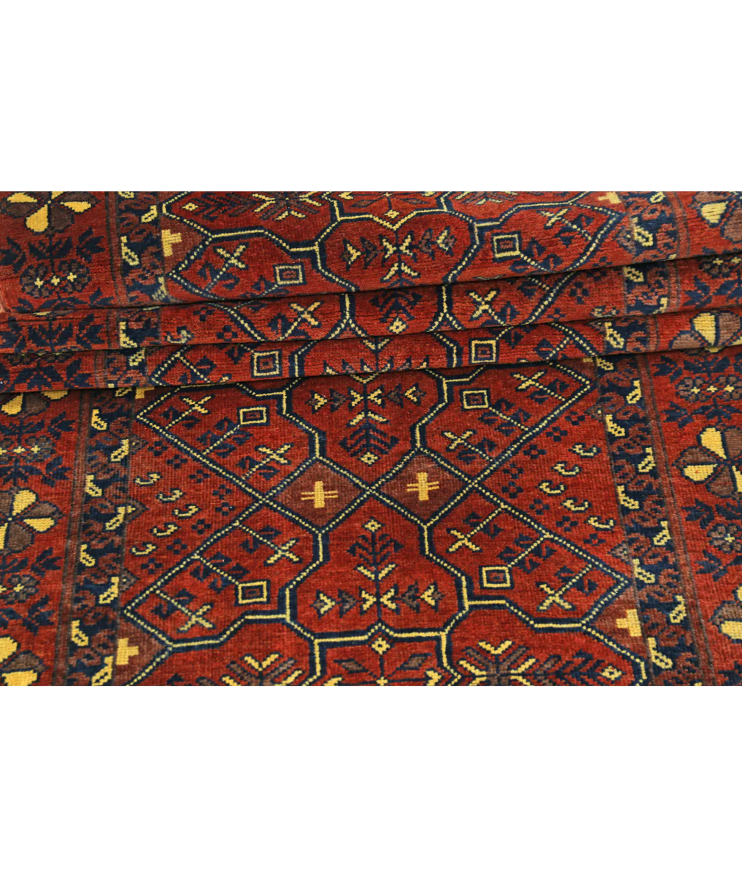 Afghan Khal Muhammadi Rug 2'7" x 47'7" Hand-Knotted | No. AT25655