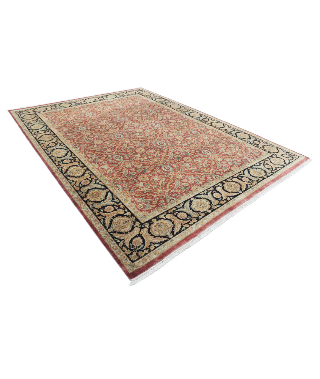 Afghan Agra Rug 8' 10" x 11' 8" Hand-Knotted | No. AT59989