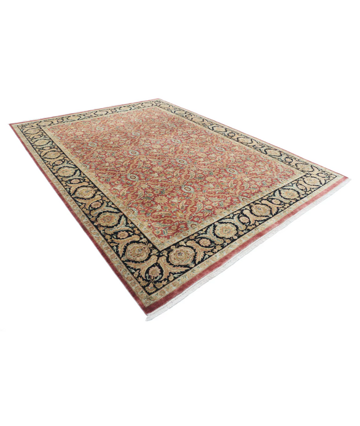 Afghan Agra Rug 8' 10" x 11' 8" Hand-Knotted | No. AT59989