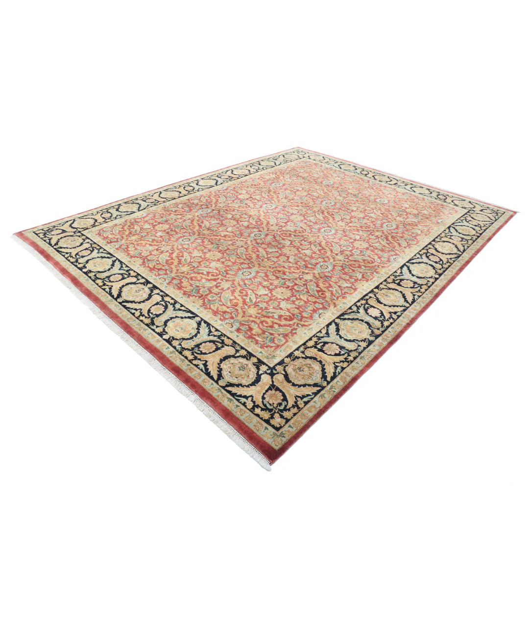 Afghan Agra Rug 8' 10" x 11' 8" Hand-Knotted | No. AT59989