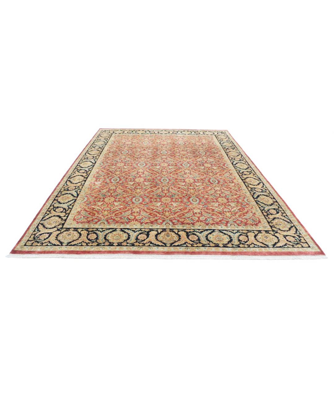 Afghan Agra Rug 8' 10" x 11' 8" Hand-Knotted | No. AT59989