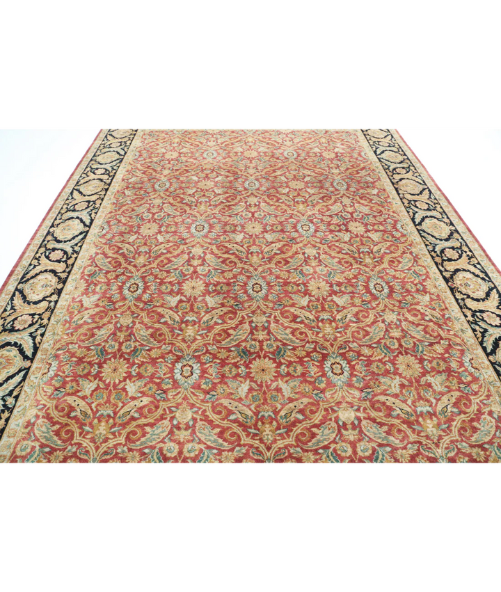 Afghan Agra Rug 8' 10" x 11' 8" Hand-Knotted | No. AT59989