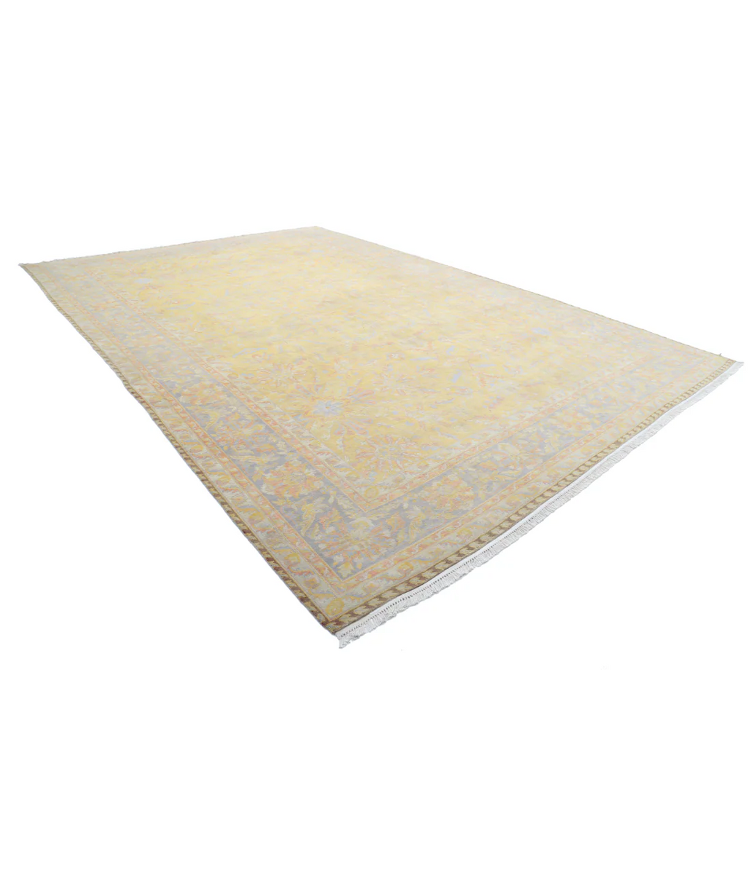 Afghan Agra Rug 12' 0" x 18' 2" Hand-Knotted | No. AT50255