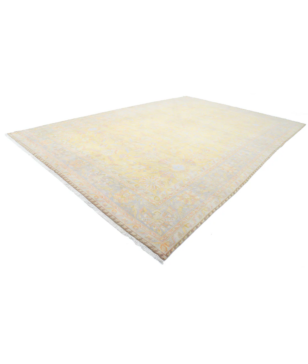 Afghan Agra Rug 12' 0" x 18' 2" Hand-Knotted | No. AT50255