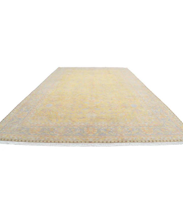 Afghan Agra Rug 12' 0" x 18' 2" Hand-Knotted | No. AT50255