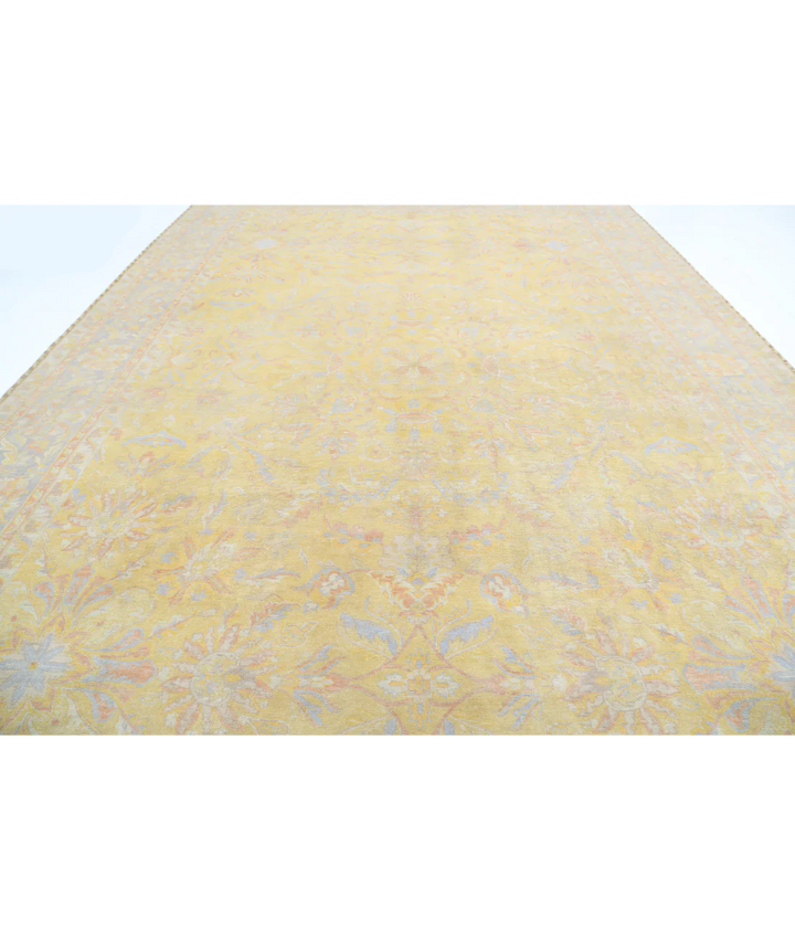 Afghan Agra Rug 12' 0" x 18' 2" Hand-Knotted | No. AT50255