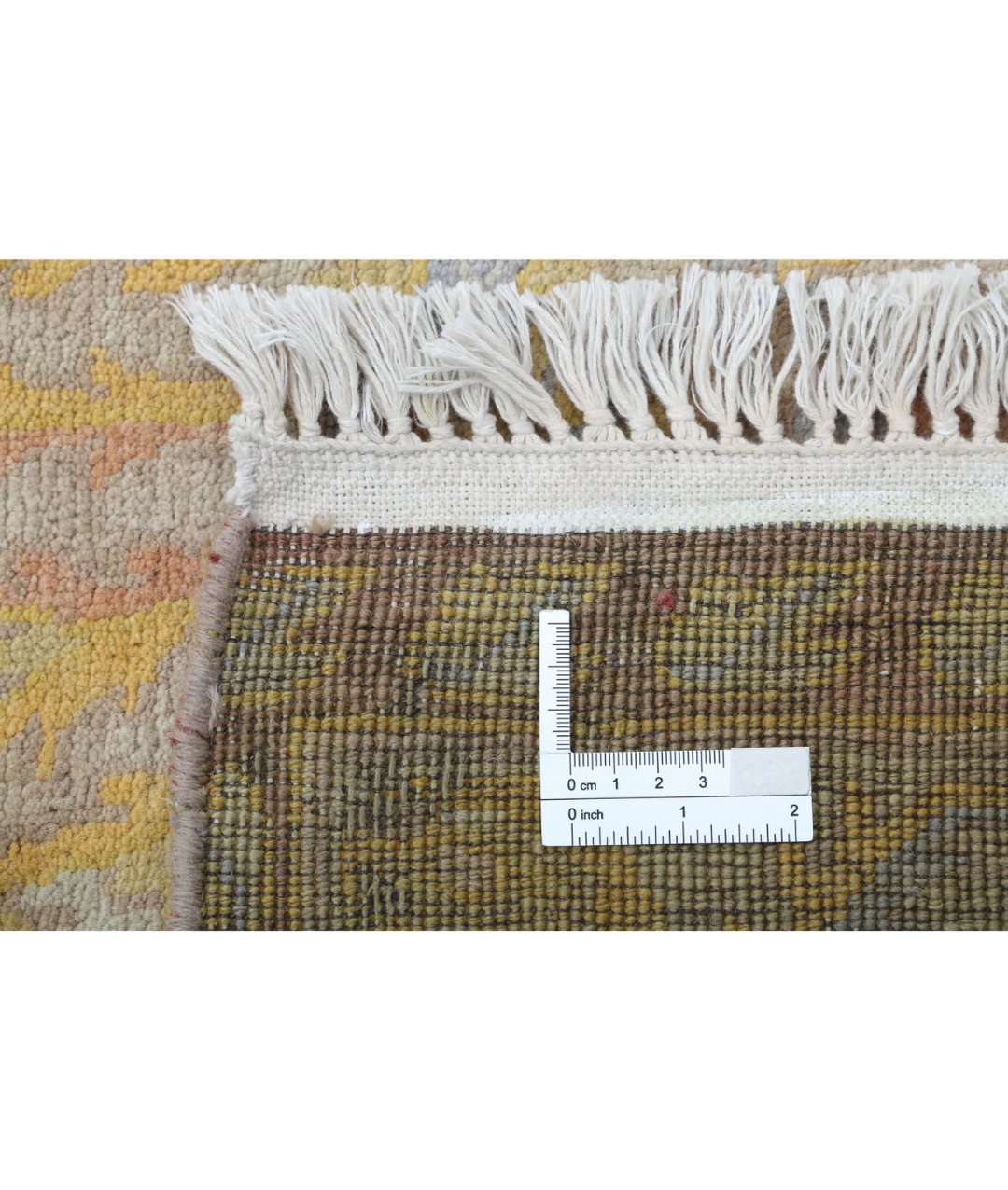 Afghan Agra Rug 12' 0" x 18' 2" Hand-Knotted | No. AT50255