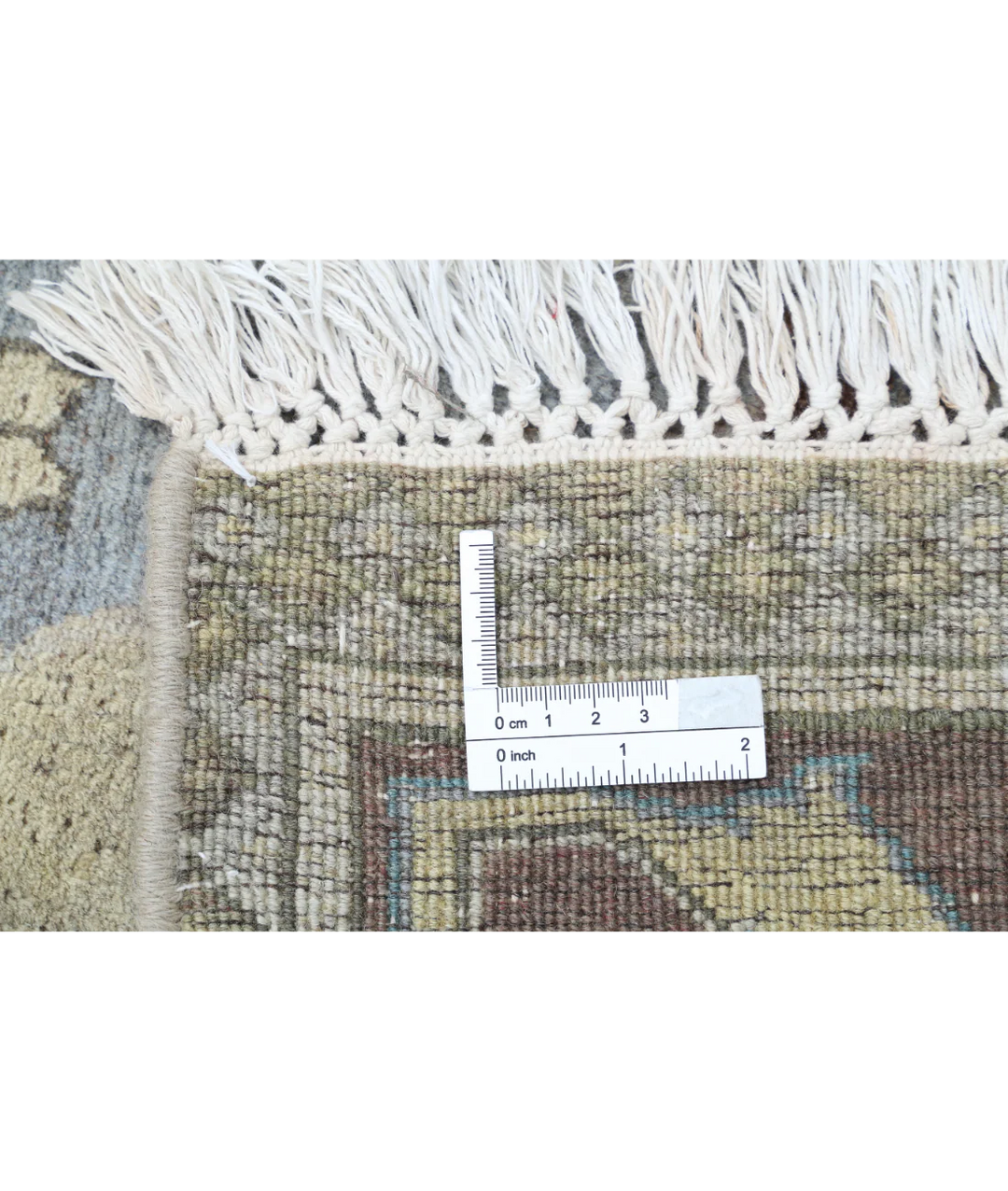 Afghan Agra Polonaise Rug 8' 1" x 11' 4" Hand-Knotted | No. AT60951