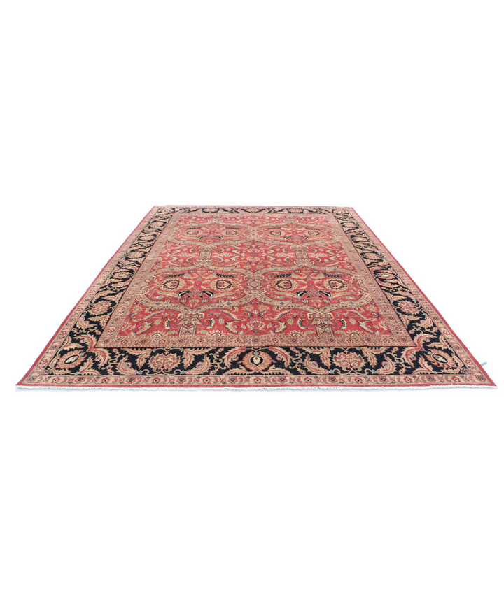 Afghan Agra Rug 9' 5" x 12' 5" Hand-Knotted | No. AT75169