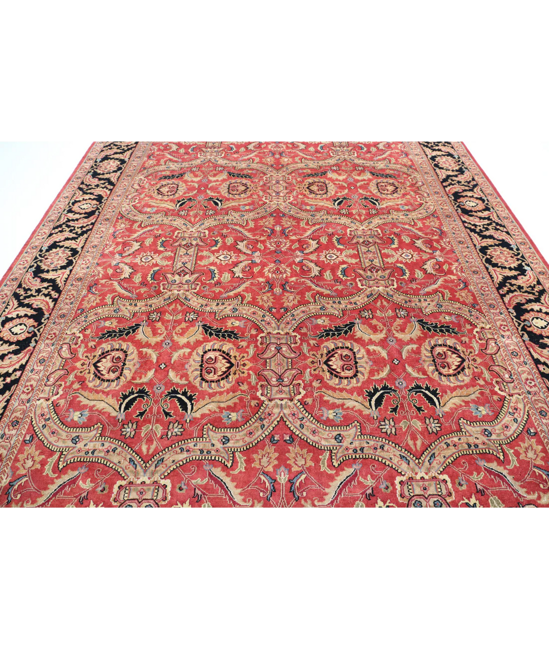Afghan Agra Rug 9' 5" x 12' 5" Hand-Knotted | No. AT75169