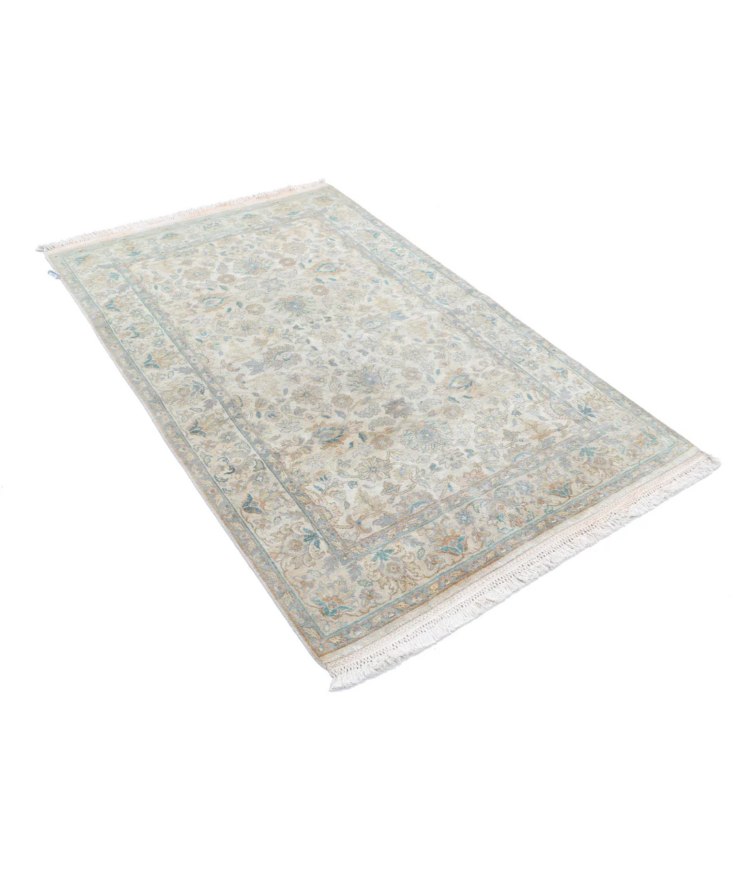 Afghan Agra Rug 3' 11" x 6' 0" Hand-Knotted | No. AT52878