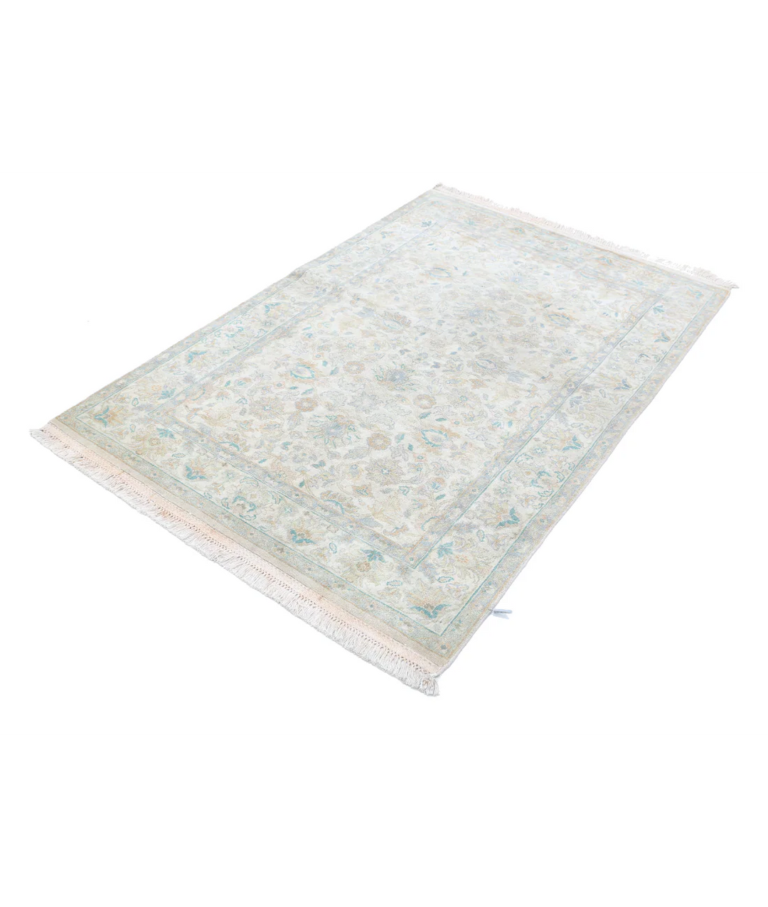 Afghan Agra Rug 3' 11" x 6' 0" Hand-Knotted | No. AT52878
