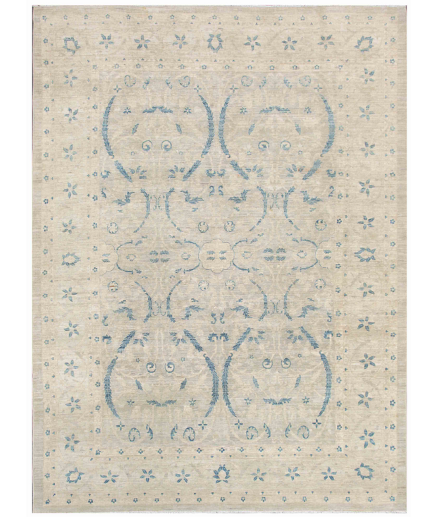 Hand Knotted Ariana Wool Rug 9'  3" x 11'  11" - No. AT22052