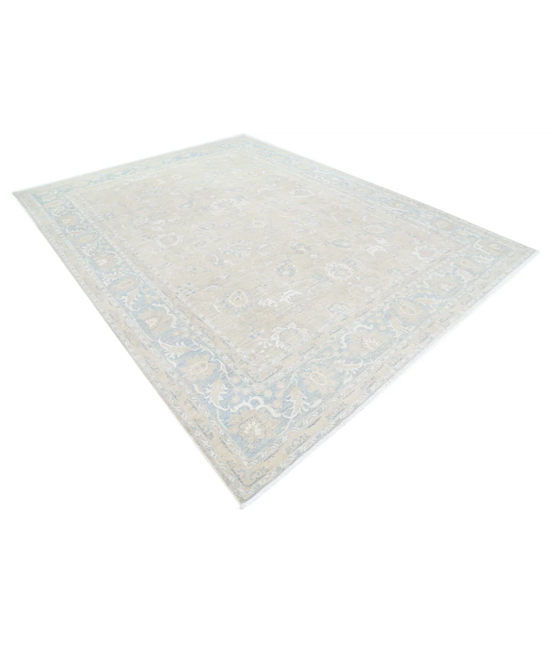 Brown Afghan Ariana Rug 8' 9" x 11' 9" Hand-Knotted | No. AT81890