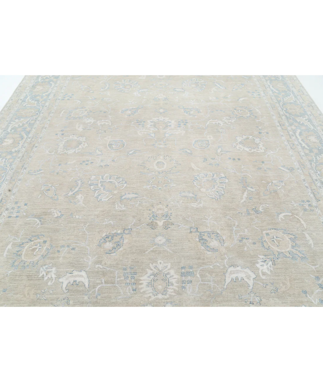Brown Afghan Ariana Rug 8' 9" x 11' 9" Hand-Knotted | No. AT81890