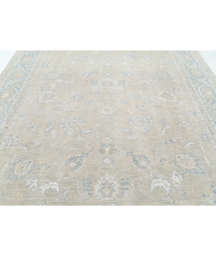 Brown Afghan Ariana Rug 8' 9" x 11' 9" Hand-Knotted | No. AT81890