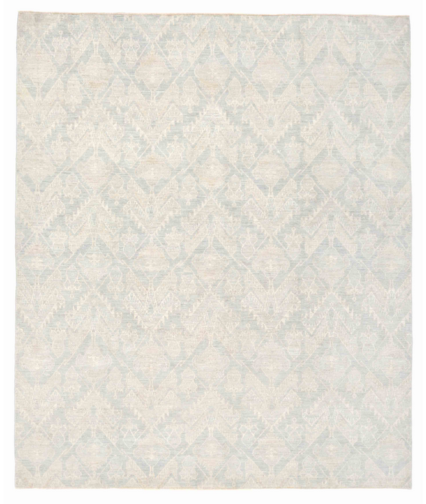 Hand Knotted Artemix Wool Rug 8'  8" x 9'  10" - No. AT91713