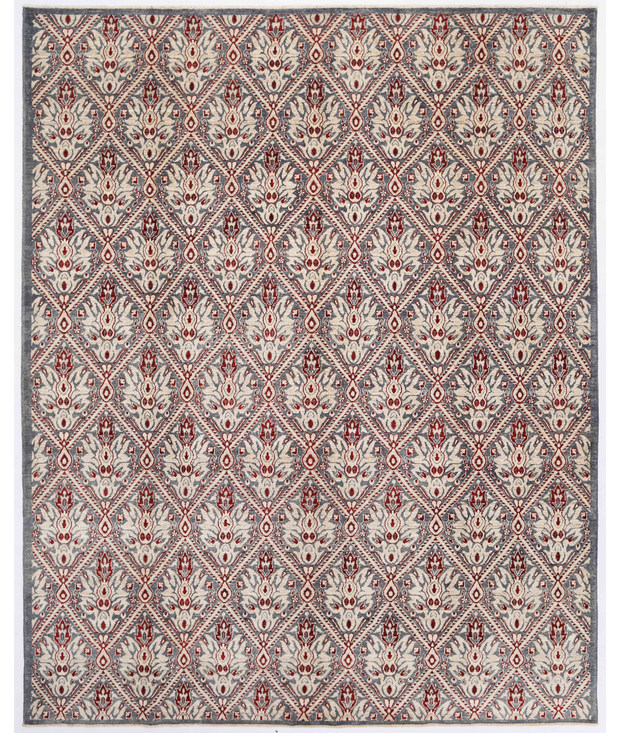 Hand Knotted Artemix Wool Rug 7'  11" x 9'  9" - No. AT85339