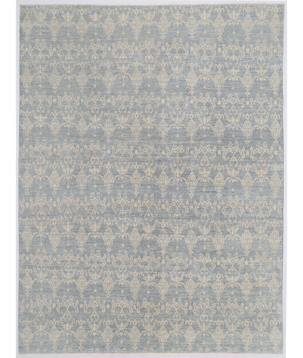 Hand Knotted Artemix Wool Rug 8'  10" x 11'  6" - No. AT15427