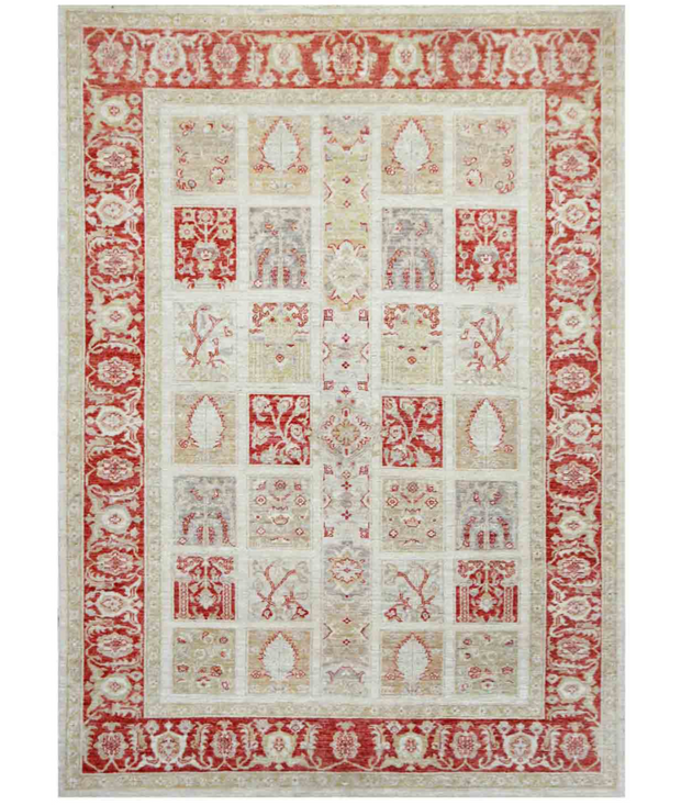 Hand Knotted Bakhtiari Wool Rug 5'  6" x 7'  9" - No. AT87359