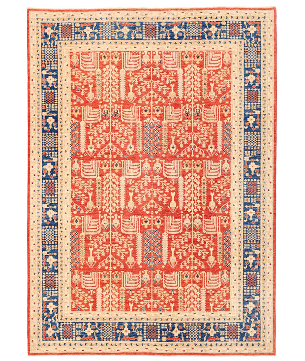 Hand Knotted Bakshaish Wool Rug 6'  2" x 8'  10" - No. AT73601