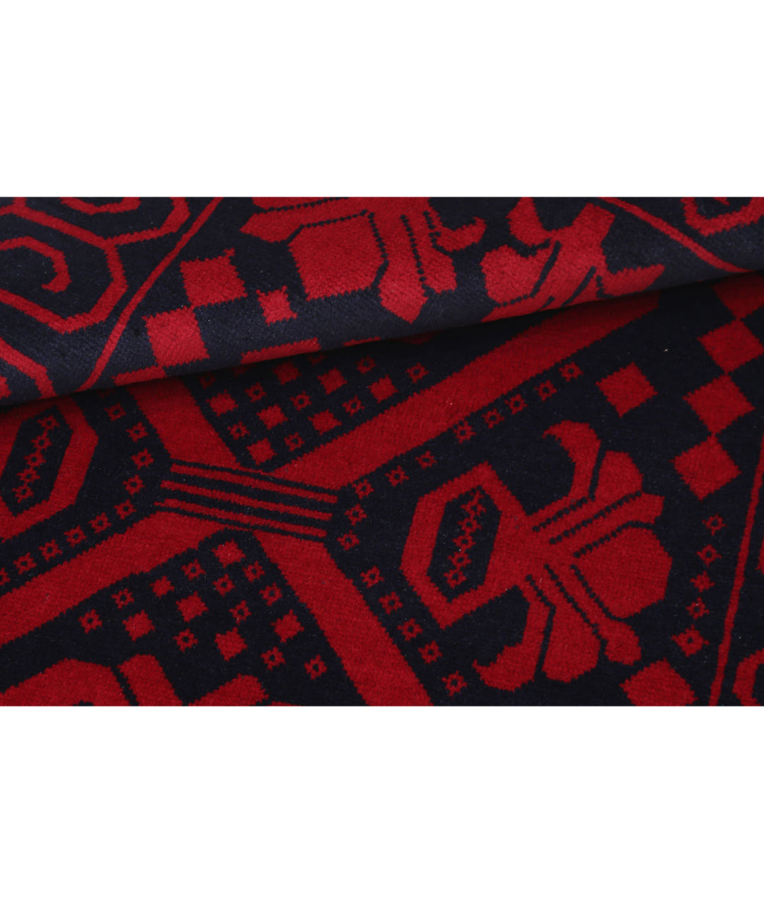 Hand Knotted Tribal Baluch Wool Rug 2' 10" x 4' 7" - No. AT28043