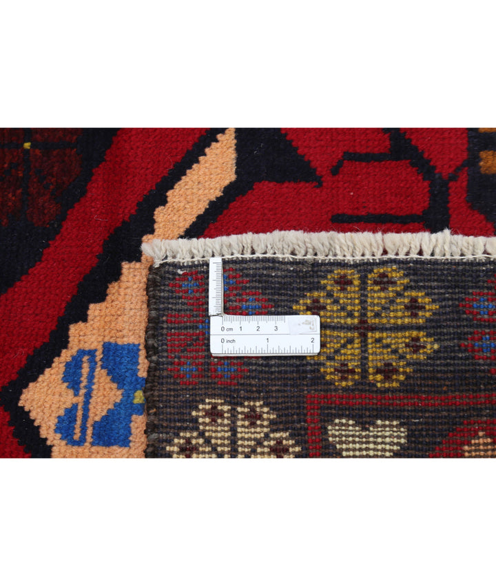 Hand Knotted Tribal Baluch Wool Rug 2' 9" x 4' 7" - No. AT10559