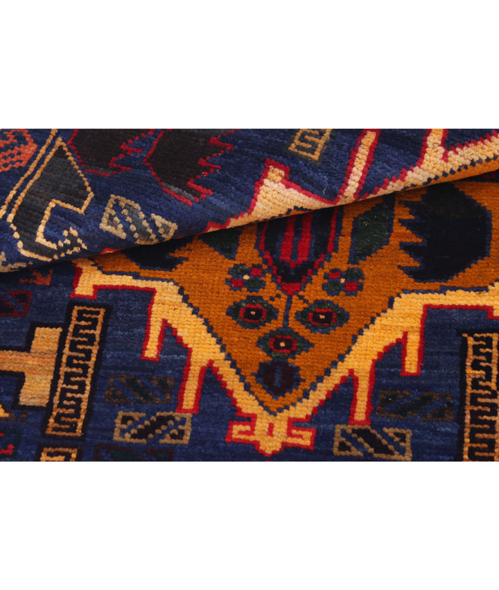 Hand Knotted Tribal Baluch Wool Rug 3' 0" x 5' 1" - No. AT12571