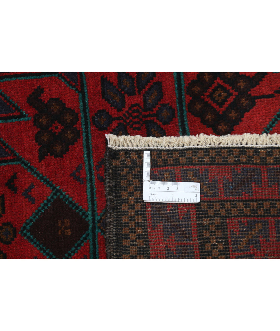 Hand Knotted Tribal Baluch Wool Rug 3' 0" x 4' 6" - No. AT44146