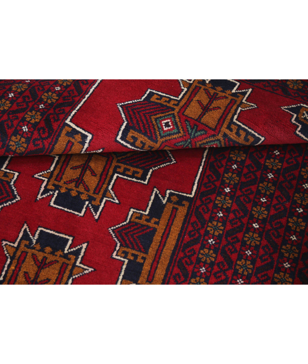 Hand Knotted Tribal Baluch Wool Rug 2' 11" x 4' 10" - No. AT41780