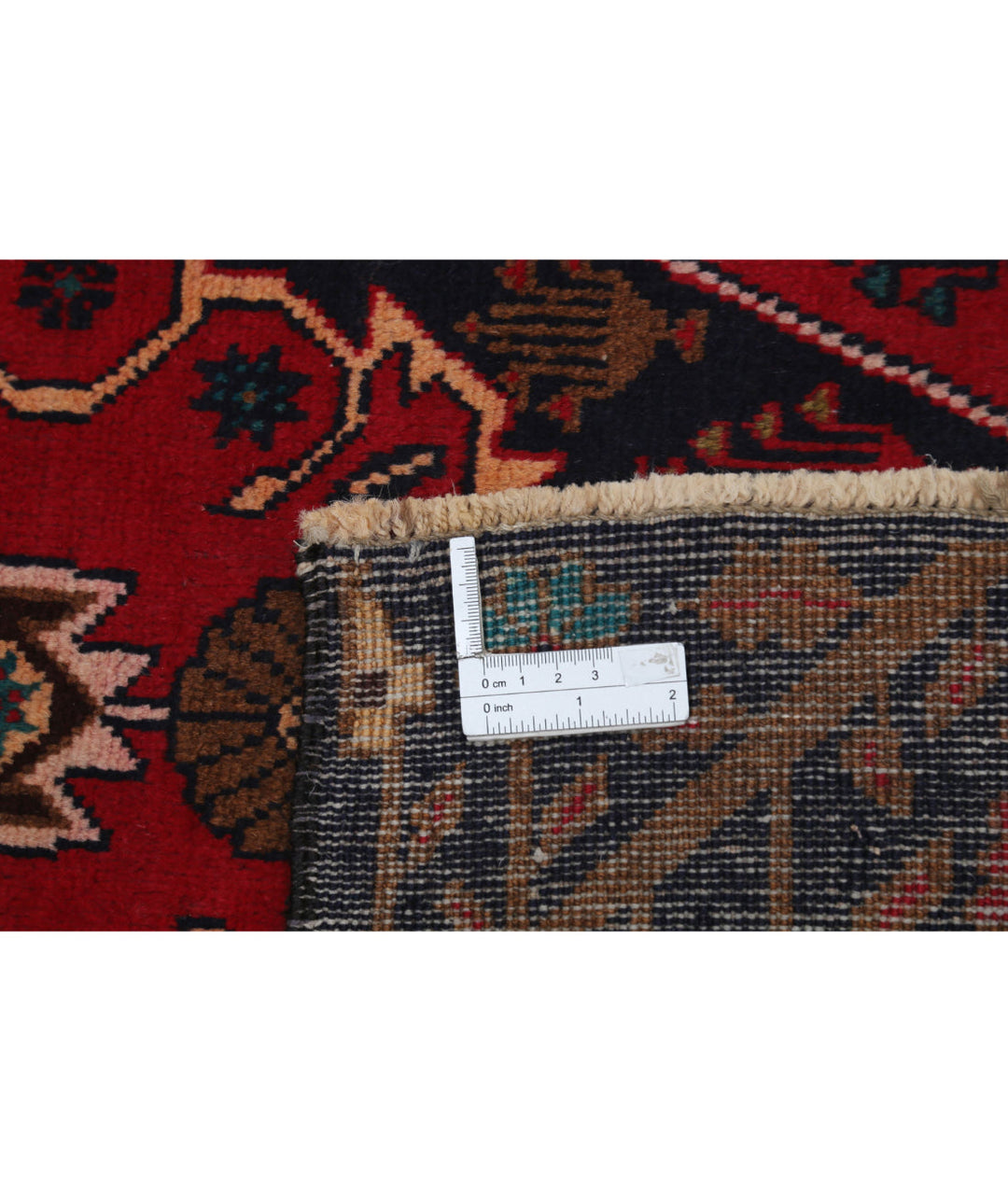 Hand Knotted Tribal Baluch Wool Rug 2' 10" x 4' 10" - No. AT26541