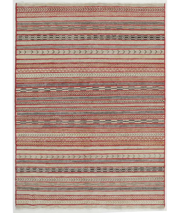 Hand Knotted Berjesta Wool Rug 5'  8" x 7'  9" - No. AT88776